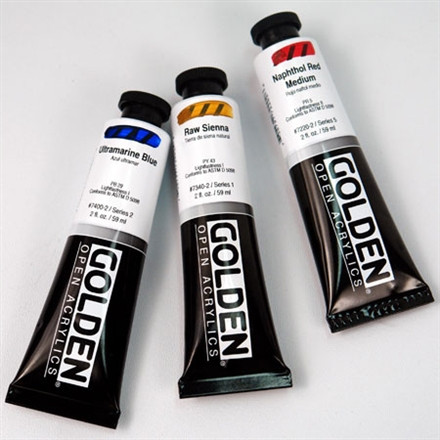 Golden OPEN Slow-Dry Acrylics 2oz Tubes