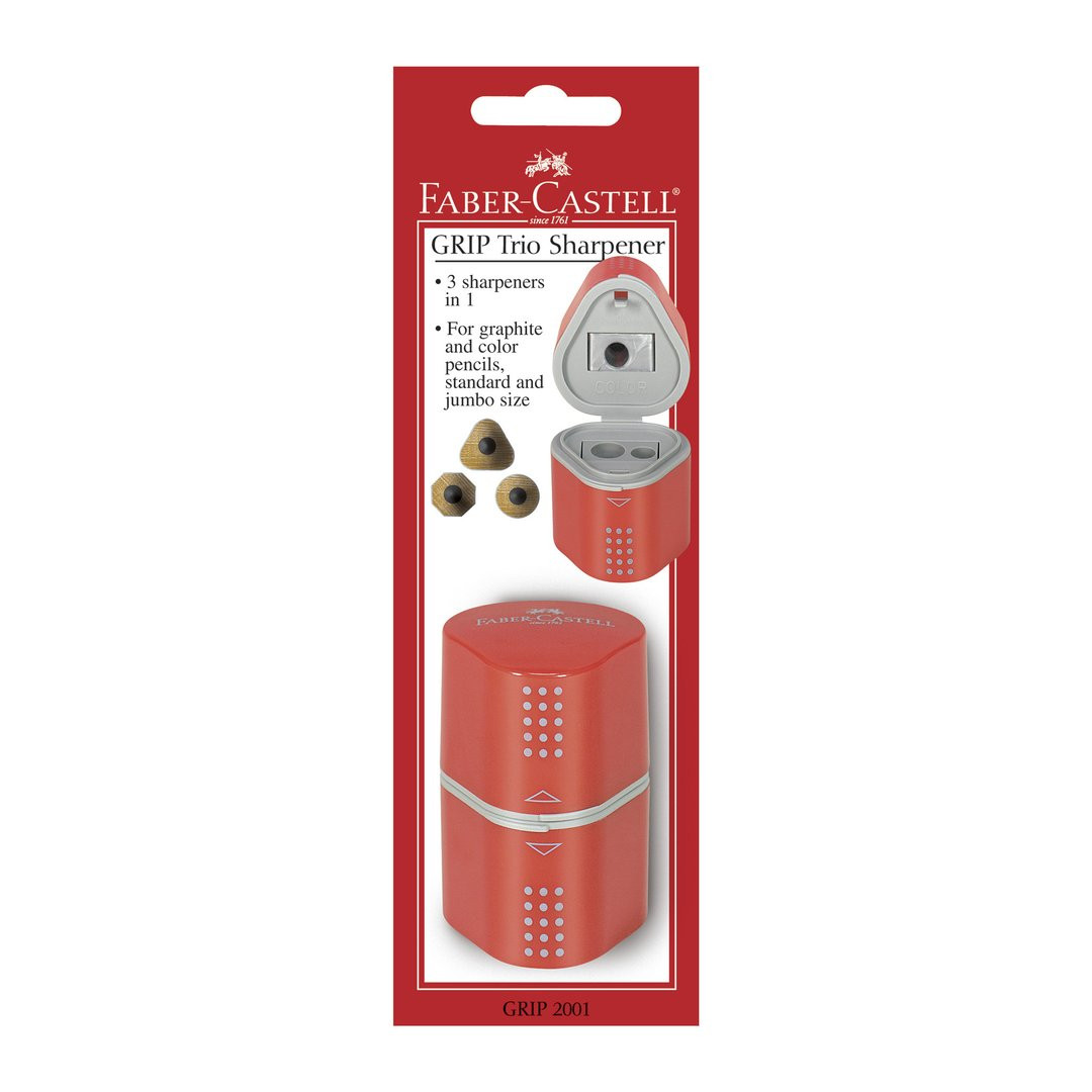 Faber-Castell Single GRIP Trio Pencil Sharpener