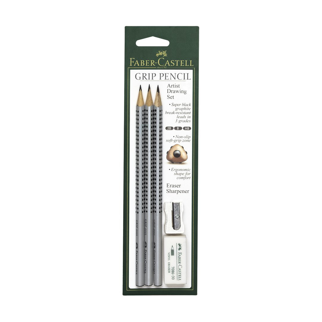 Faber-Castell Grip 2001 Artist Drawing Set