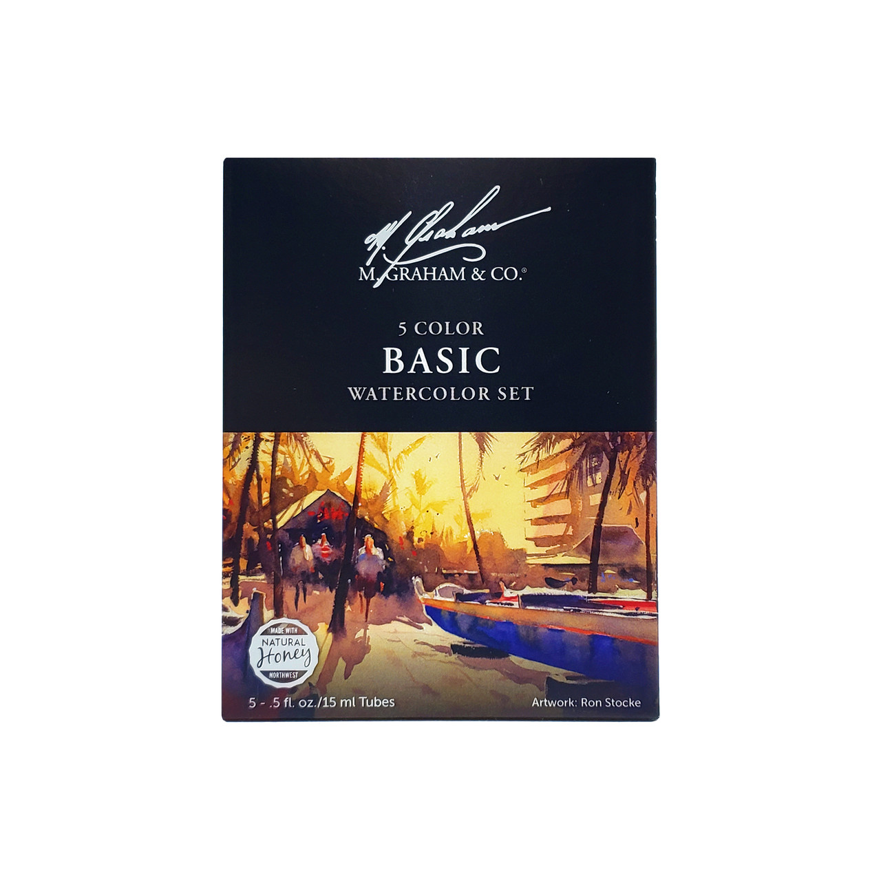 M. Graham Basic Watercolor 5-color Set