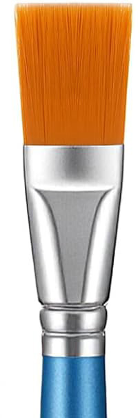 Golden Taklon Flat Brush