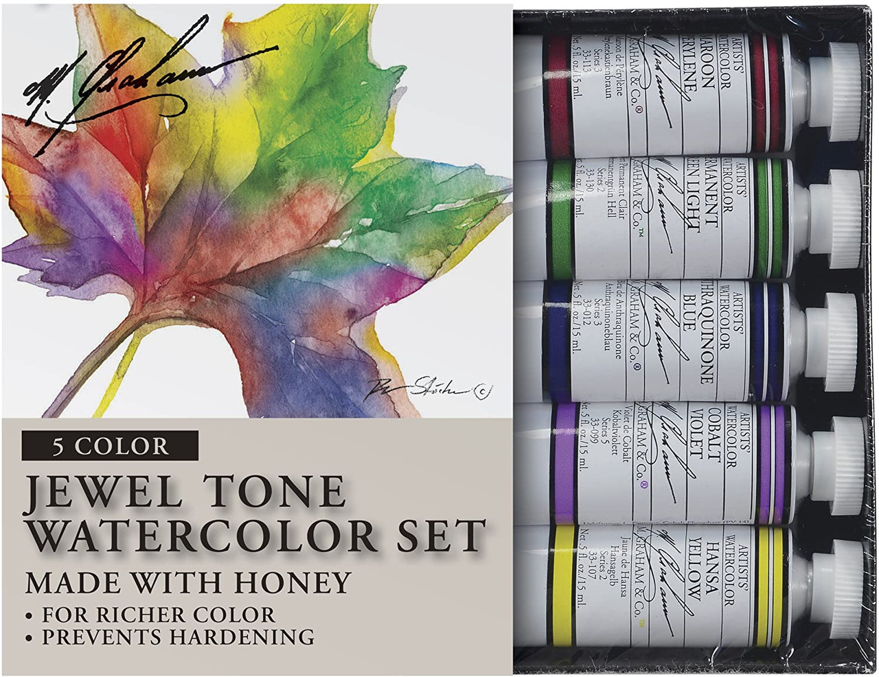M. Graham Jewel Tone Watercolor Set