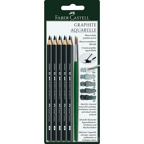 Aquarelle Pencil Set 5pc