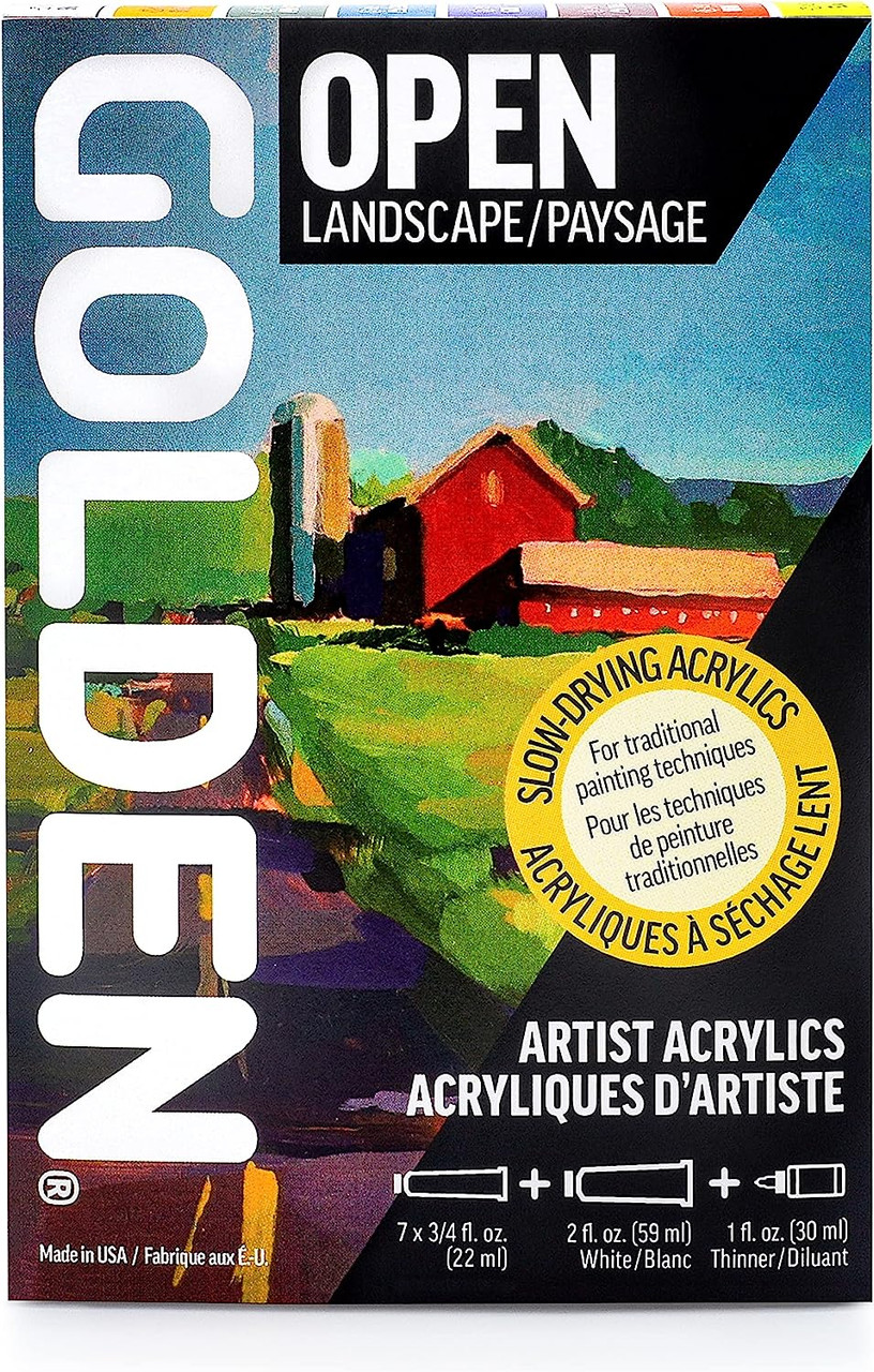 Golden OPEN Acrylics Landscape Set