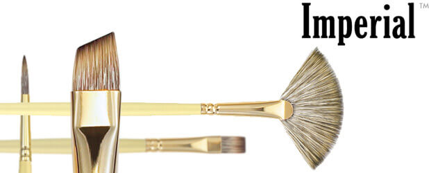 Imperial Synthetic Mongoose Oil & Acrylic Brush