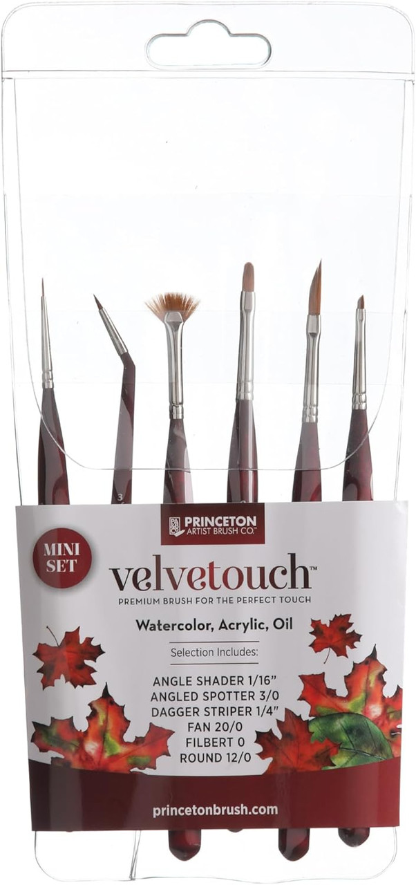Velvetouch Mini 6-brush Set