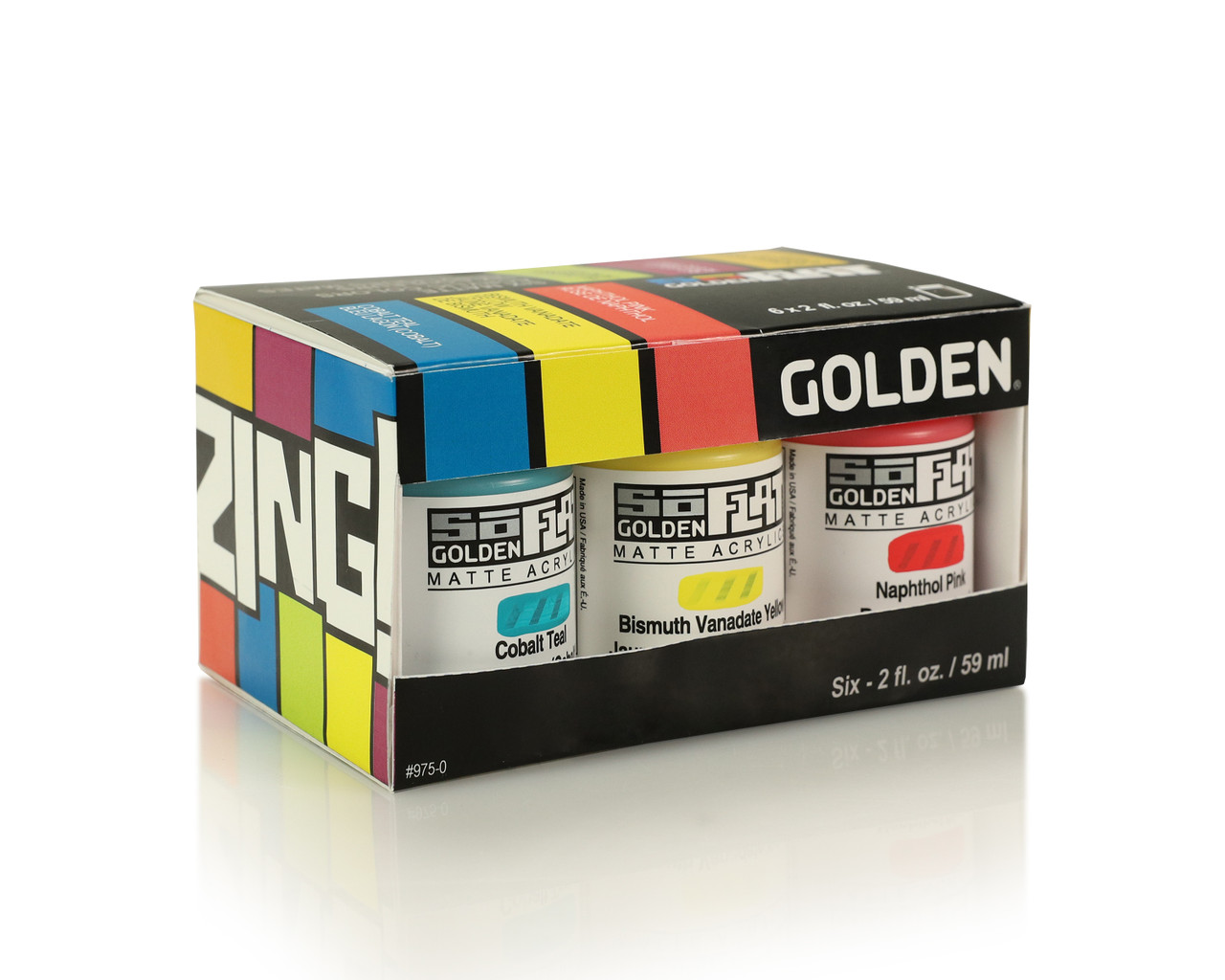 Golden SoFlat Zing Color Set 6pc