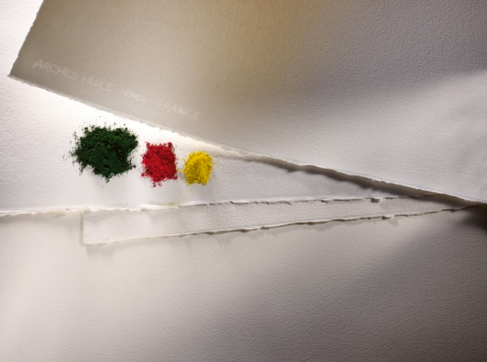 Arches Oil Paper Sheet 22" x 30" 300g White \| 1 Sheet