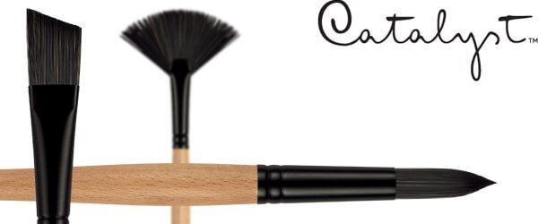 Catalyst Polytip Long Handle Bristle Brush