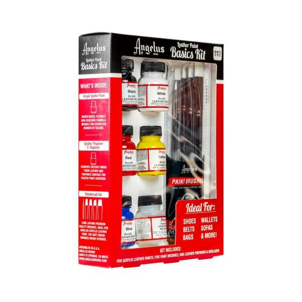Angelus Acrylic Paint Basics Kit